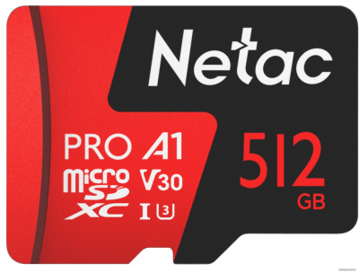 Купить карта памяти netac 512gb p500 extreme pro nt02p500pro-512g-r (с адаптером) в интернет-магазине X-core.by