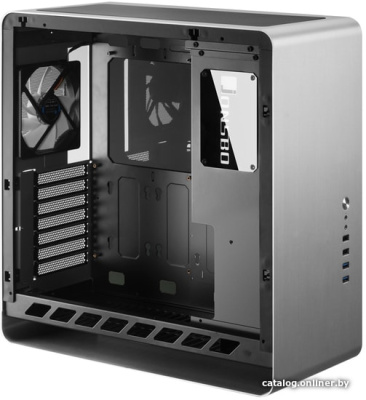 Корпус Jonsbo UMX4 Window (серебристый)  купить в интернет-магазине X-core.by