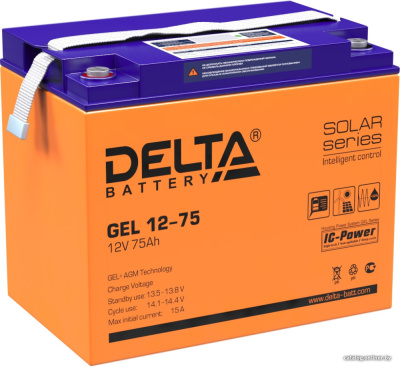 Купить аккумулятор для ибп delta gel 12-75 (12в/75 а·ч) в интернет-магазине X-core.by