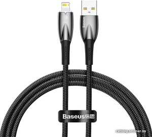 Glimmer Series Fast Charging Data Cable USB Type-A - Lightning 2.4A CADH000201 (1 м, черный)