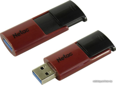 USB Flash Netac 256GB USB 3.0 FlashDrive Netac U182 Red  купить в интернет-магазине X-core.by
