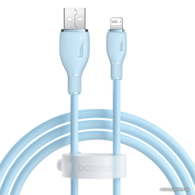 Купить кабель baseus pudding series usb type-a - lightning (1.2 м, голубой) в интернет-магазине X-core.by