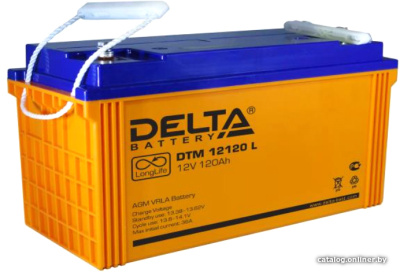 Купить аккумулятор для ибп delta dtm 12120 l (12в/120 а·ч) в интернет-магазине X-core.by