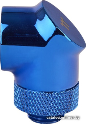 Фитинг Thermaltake Pacific G1/4 90 Degree Adapter Blue CL-W052-CU00BU-A  купить в интернет-магазине X-core.by