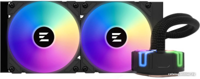 Жидкостное охлаждение для процессора Zalman Reserator5 Z24 ARGB (черный)  купить в интернет-магазине X-core.by
