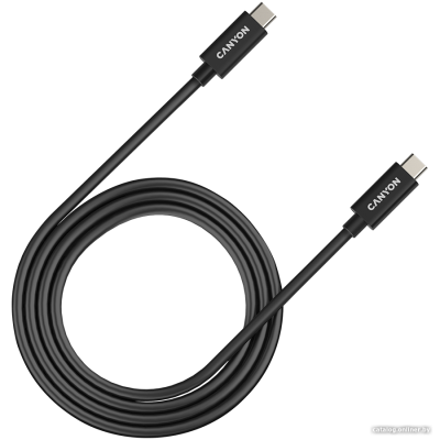 Купить кабель canyon uc-44 cns-usbc44b usb type-c - usb type-c (1 м, черный) в интернет-магазине X-core.by