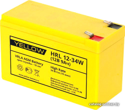 Купить аккумулятор для ибп yellow hrl 12-34w в интернет-магазине X-core.by