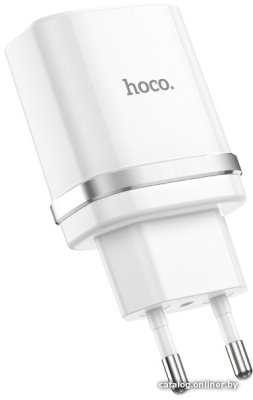 Купить сетевое зарядное hoco c12q smart (белый) в интернет-магазине X-core.by