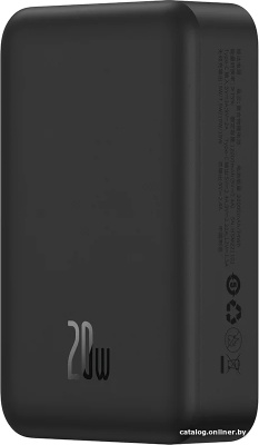 Купить внешний аккумулятор baseus magnetic mini wireless fast charge power bank 20w 20000mah (черный) в интернет-магазине X-core.by