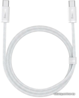 Купить кабель baseus type-c - type-c cald000202 (1 м, белый) в интернет-магазине X-core.by