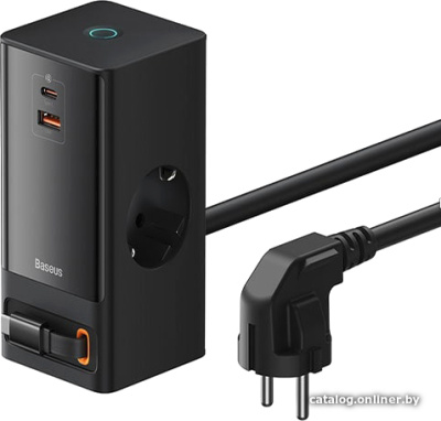 Купить сетевое зарядное baseus powercombo digital powerstrip 2ac+1u+1c+retractable-c 65w pslr000301 в интернет-магазине X-core.by