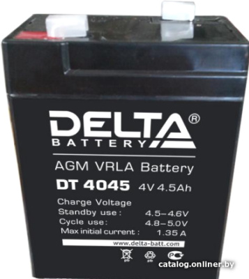 Купить аккумулятор для ибп delta dt 4045 (4в/4.5 а·ч) в интернет-магазине X-core.by