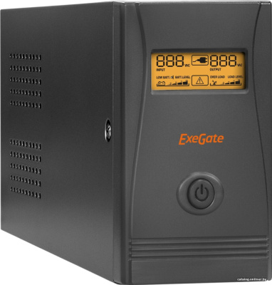 Купить источник бесперебойного питания exegate power smart ulb-850.lcd.avr.euro.rj.usb в интернет-магазине X-core.by