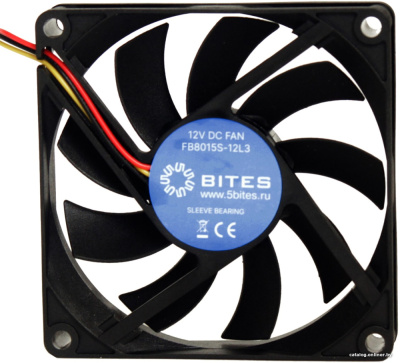 Вентилятор для корпуса 5bites FB8015S-12L3  купить в интернет-магазине X-core.by