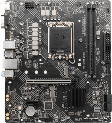 Материнская плата MSI PRO H610M-B DDR4  купить в интернет-магазине X-core.by